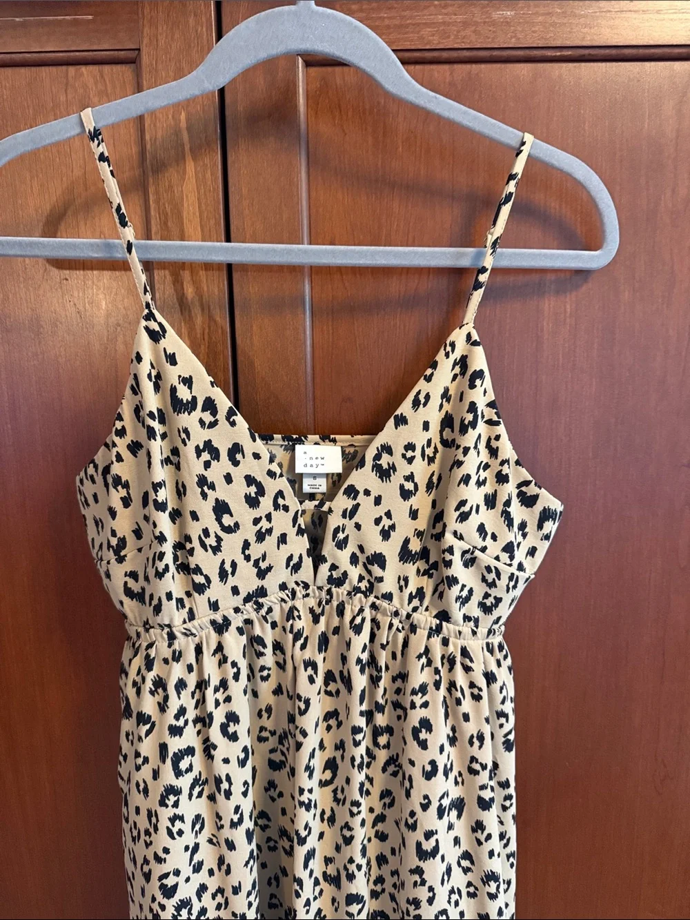 a new day Leopard-Print Maxi Dress in Beige and Black - Picture 2 of 5